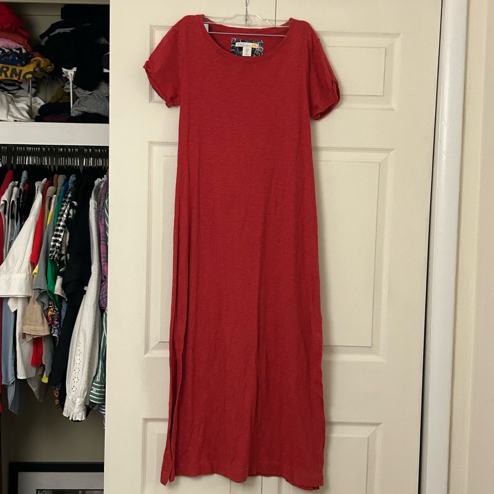 C&C California Red Maxi Dress